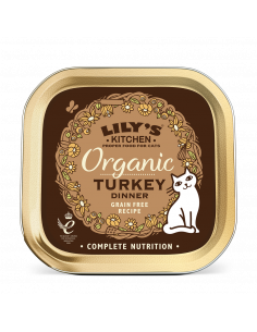 LILY'S KITCHEN - ORGANIC - TURKEY DINNER 85gr