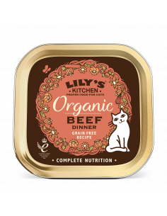 LILY'S KITCHEN - ORGANIC - BEEF DINNER 85GR