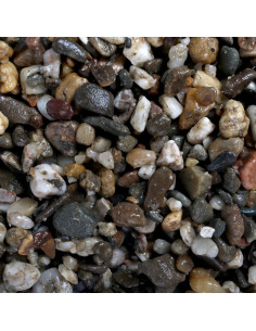 Fundo Aquário - Areão 3-6 mm - Escuro - 2 kg