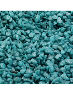 Fundo Aquário - AQUA-DELLA GLAMOUR STONE - 2 kg - EMERALD-GREEN