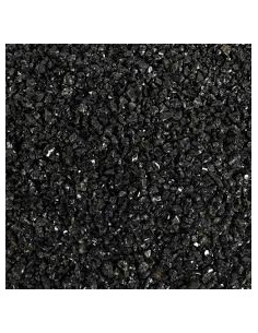 Fundo Aquário Aqua Della - 1-3 mm - Preto - 9 kg