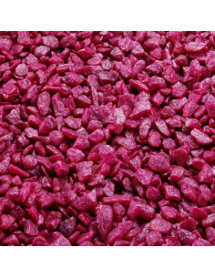 Fundo Aquário - AQUA-DELLA GLAMOUR STONE - 2 kg - BRIGHT-RASPBERRY