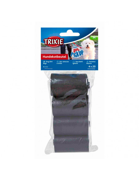 SACOS DE DEJETOS (4 ROLOS C/ 20 UNID.)