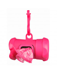 DISPENSADOR PLAST. P/ SACOS DEJETOS - TAM.M (C/ 15 SACOS)