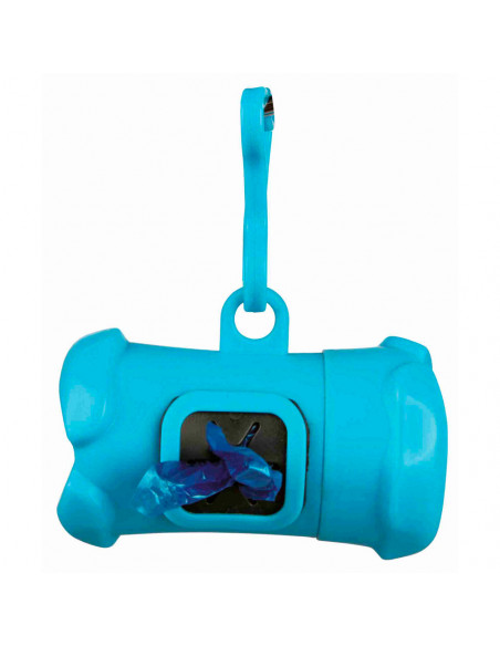 DISPENSADOR PLAST. P/ SACOS DEJETOS - TAM.M (C/ 15 SACOS)