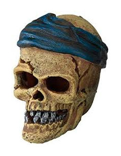 SKULL HEAD - CRACK - 7,2 X 6 X 7,8 CM