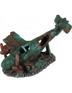 SUNKEN PLANE 1 - 17 X 12.5 X 11 CM