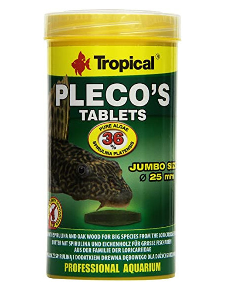 PLECO'S TABLETS - 250 ML