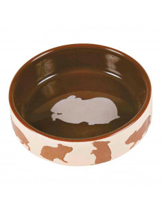 GAMELA EM CERÂMICA COM MOTIVOS PARA ROEDORES