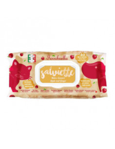 Toalhetes Multiuso Com Extrato de Maçã & Gengibre - 40 Un