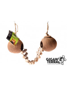 ESCADAS DE CASAS DE COCO DUPLO