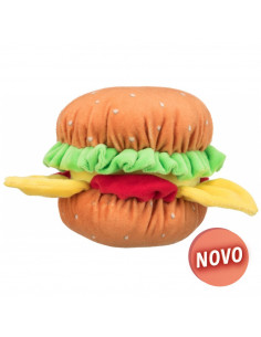 HAMBURGUER EM PELÚCIA, 13 CM