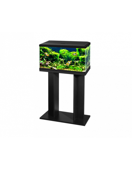 AQUA 60 C/FILTRO BIOLÓGICO & ILUMINAÇÃO LED PRETO