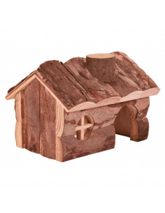 CASA "HENDRIK" COM CHAMINÉ EM MADEIRA PARA HAMSTERS