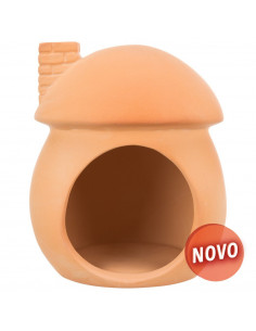 CASA EM CERÂMICA PARA RATOS E HAMSTERS