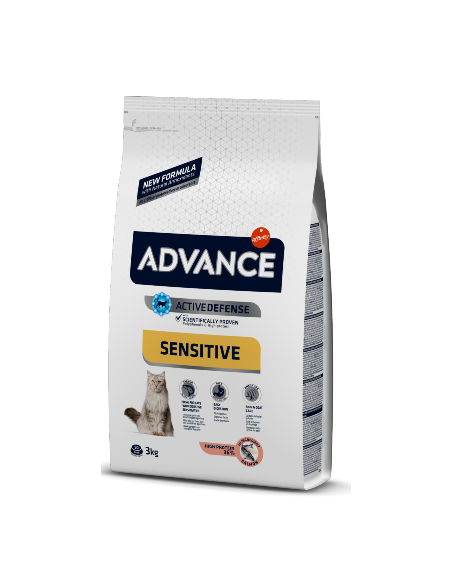 Advance Cat Adult Sensitive | Salmon & Rice | 3 kg