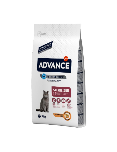 Advance Cat Sterilised Senior +10 | Chicken & Barley | 1,5 kg