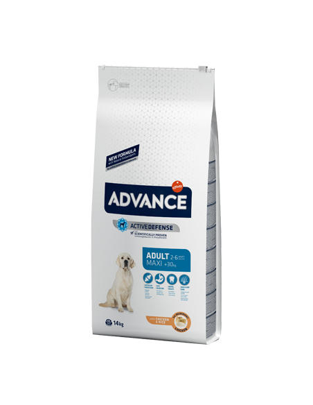 Advance Dog Maxi Adult Chicken & Rice | 14 kg