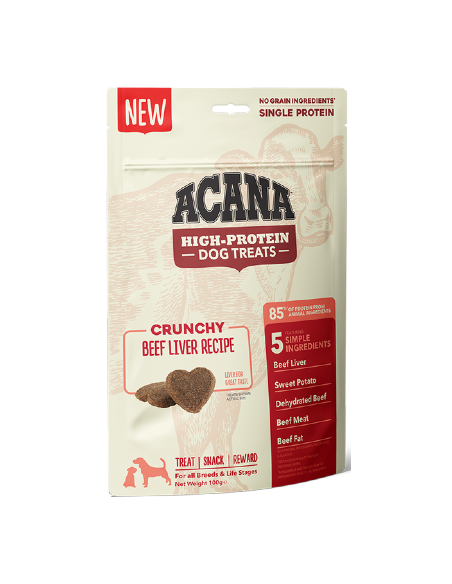 Acana Dog Treat Beef Liver Recipe | 100 g