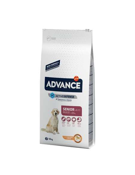 Advance Dog Maxi Senior +6 Chicken & Rice | 14 kg