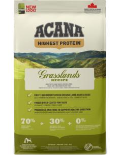 Acana Highest Protein Dog Grasslands | 11,4 kg