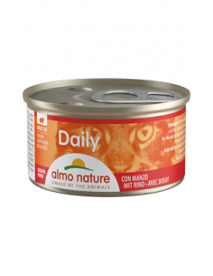 Almo Nature Cat Daily Diced with Beef | Wet (Lata) | 85 g