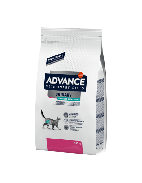 Advance Vet Cat Urinary Sterilized Low Calorie | 1,25 kg