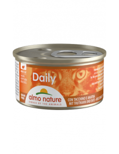Almo Nature Cat Daily Diced with Turkey and Duck | Wet (Lata) | 85 g