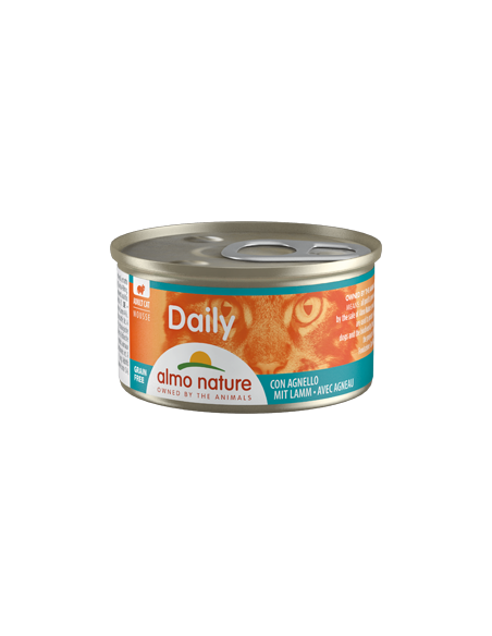 Almo Nature Cat Daily Mousse with Lamb | Wet (Lata) | 85 g