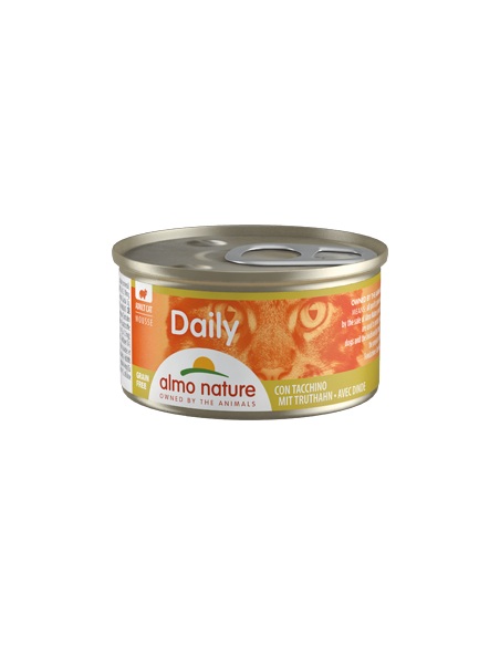 Almo Nature Cat Daily Mousse with Turkey | Wet (Lata) | 85 g