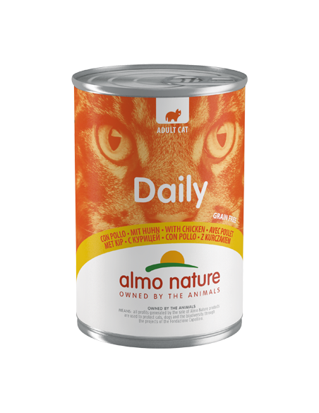 Almo Nature Cat Daily with Chicken | Wet (Lata) | 400 g