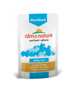 Almo Nature Cat Sterilized with Chicken | Wet (Saqueta) | 70 g