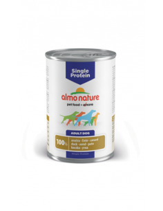 Almo Nature Dog Single Protein 100% Duck | Wet (Lata) | 400 g