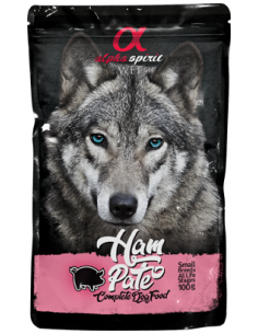 Alpha Spirit Dog Paté Presunto| Wet (Saqueta) | 300 g