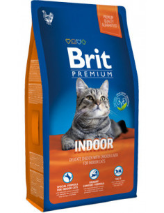 Brit Blue Cat Indoor | Chicken with Chicken Liver | 800 g