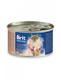 Brit Blue Nature Cat Chicken with Rice | Wet (Lata) | 200 g