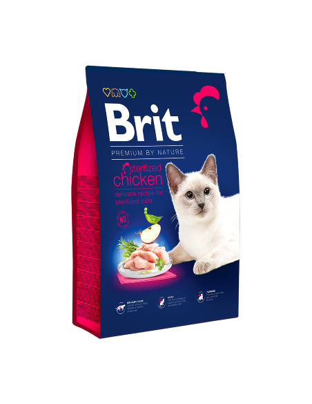 Brit Blue Nature Cat Sterilized Chicken | 8 kg