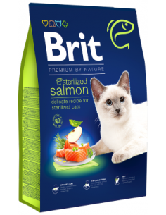 Brit Blue Nature Cat Sterilized Salmon | 8 kg