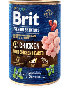 Brit Blue Nature Dog Chicken with Hearts | Wet (Lata) | 400 g