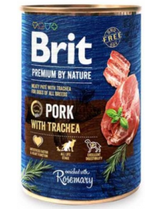 Brit Blue Nature Dog Pork with Trachea | Wet (Lata) | 400 g