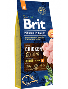 Brit Blue Nature Junior Medium Dog | 15 kg