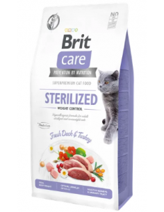 Brit Care Cat Grain Free Sterilized Weight Control | Duck & Turkey | 400 g