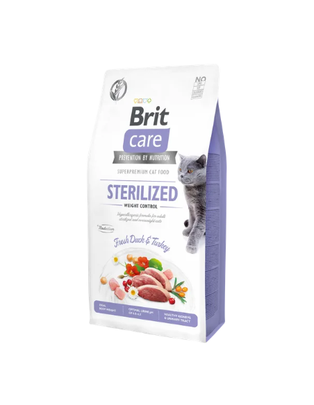 Brit Care Cat Grain Free Sterilized Weight Control | Duck & Turkey | 400 g