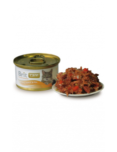 Brit Care Cat Wet | Tuna, Carrot & Pea (Lata) | 80 g