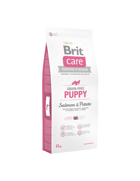 Brit Care Dog Grain-free Puppy | Salmon & Potato | 12 kg
