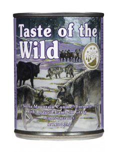 Taste of the Wild Sierra Mountain Canine Formula | Wet (Lata) | 390 g