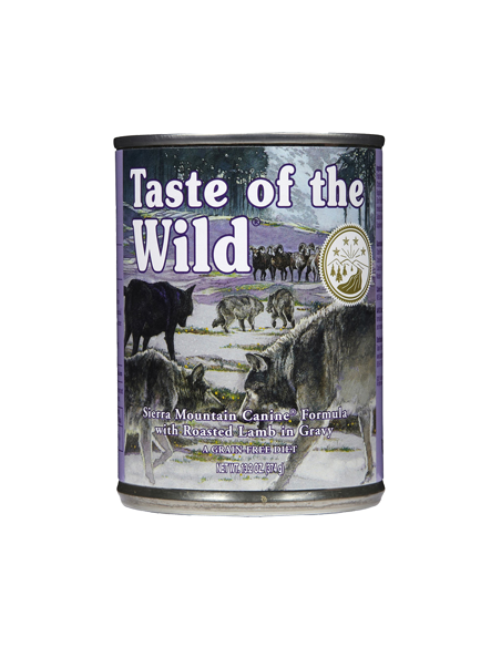 Taste of the Wild Sierra Mountain Canine Formula | Wet (Lata) | 390 g