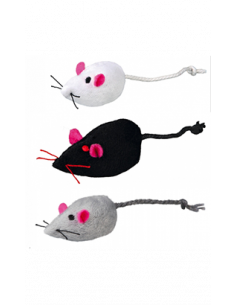 Trixie Brinquedo Rato de Peluche Sortido | 1 Unidade