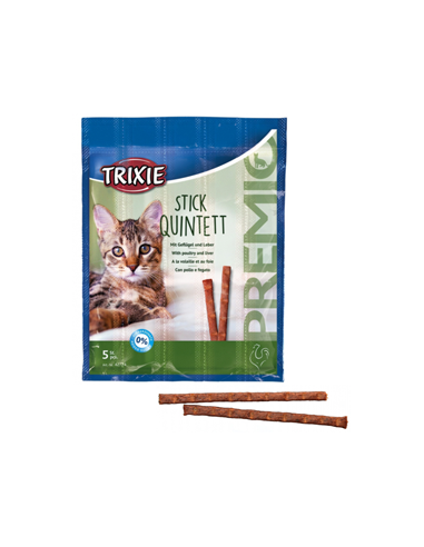 Trixie Cat Stick Quintett | Chicken and Liver | 1 Unidade