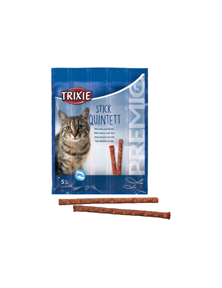 Trixie Cat Stick Quintett | Salmon & Trout | 1 Unidade